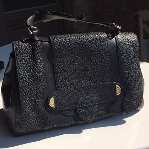 Marc Jacobs black leather pebble leather bag/purse